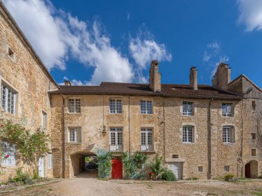 Baume-Les-Messieurs, Fransa - 09 01 01 2020: Baume Manastırı