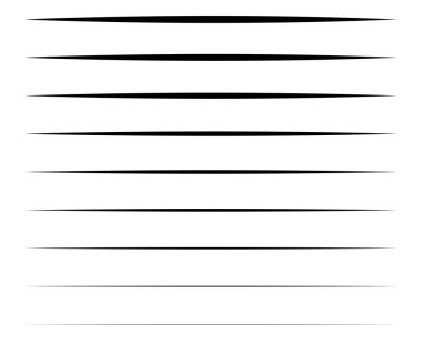 Çizgiler Vuruşu Çizimi Siyah Kusursuz Tasarım Elementleri Vektör ResimleriName