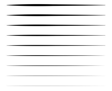 Felçli Fırça Çizgileri Çizimi Kusursuz Tasarım Vektörü İllüstrasyonu