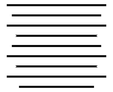 Çizgiler Fırça Darbesi Şablonları Kara Kusursuz Tasarım Vektör Resimlerini çiziyor