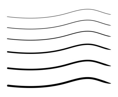 Splash Hand Drawn Düz Fırça Boya Mürekkebi Dekoratif Stil Sanat Kenar Tasarım Vektörü Çizimi