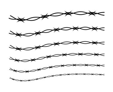 Fırça Düz Boyalı El Süslü Sınır Tasarım Vektörü İllüstrasyonu