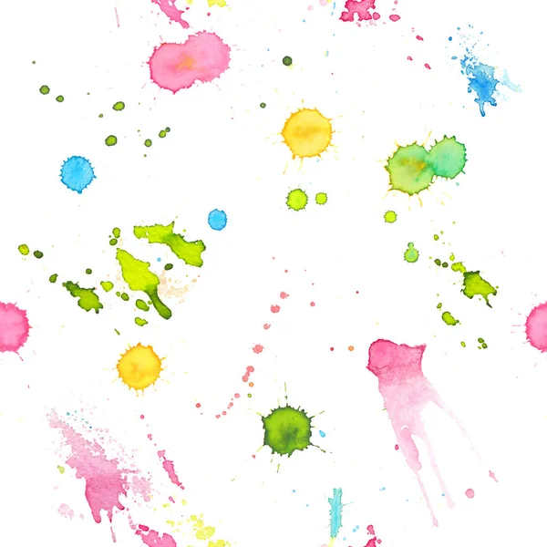 배경으로 수채화 페인트의 포스터 카니발 무지개 색깔로 다채로운 — 스톡 사진