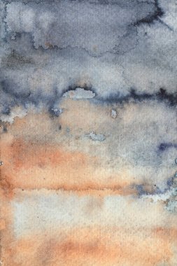 Old brown rustic watercolor texture, stilized watercolor rust, m clipart