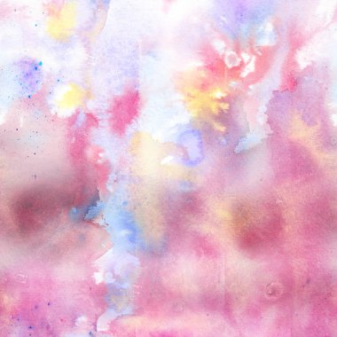 Soyut dumanlı suluboya doku, pastel, yumuşak hassas renk p