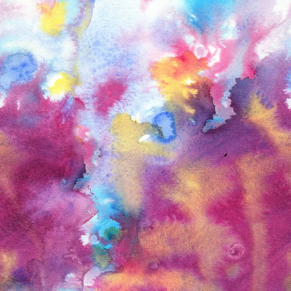 Textura de acuarela ahumada abstracta, paleta de colores brillantes . —  Fotos de Stock