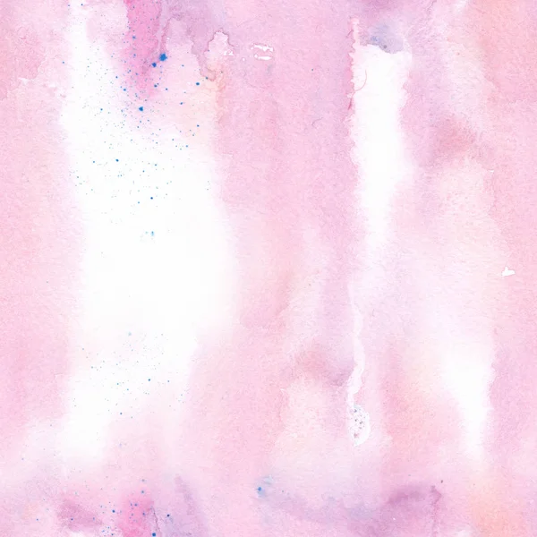 ピンクの抽象的な水彩画の手はシームレスな背景を描きました. — ストック写真