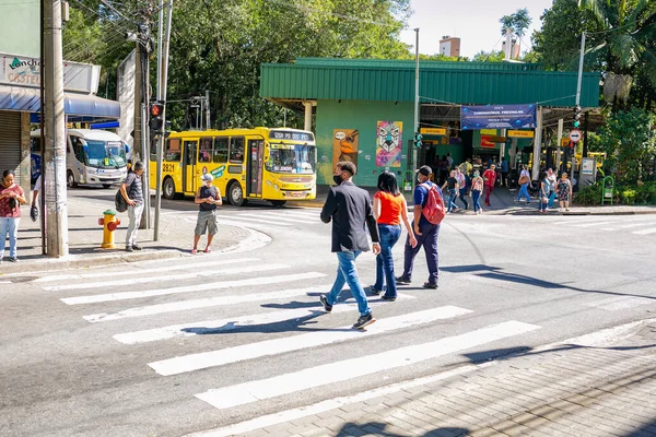 kişi, otobüs, mavi, Brezilya caddesi, bina, renk, Jorge Soares, Jundiai şehri, Junida, So Paulo, gökyüzü, SP, Street, doku, duvar