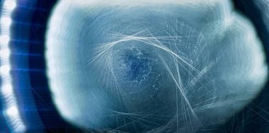 Teknoloji Dijital Doku Konsepti Fotoğrafı. Okyanus Işığı Arkaplan Şablonu. Venture Tech Yazılım Duvar Kağıdı 