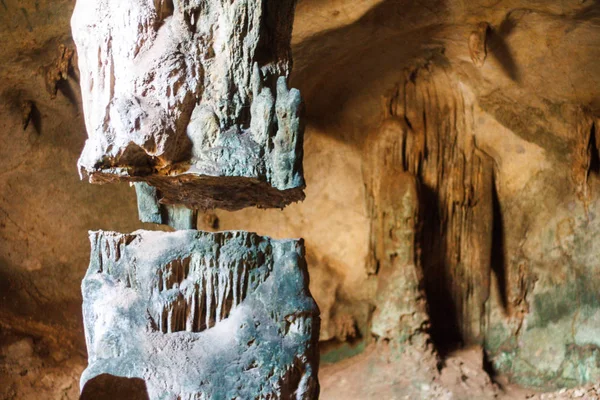 Cave Khao Kha Nab Nam Ecotourism Community Life Klongprasong Krabi — Stock Photo, Image