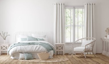 Çiftlik evinin içi bomboş duvarlarla dolu.