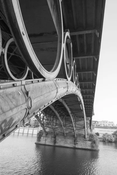 Triana Bridge Sevilla — Stock Photo, Image