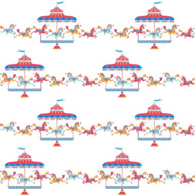 Eski model atlı karınca. Kusursuz bir arka plan modeli. Vektör illüstrasyonu
