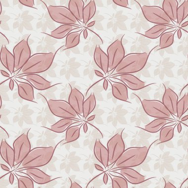 Kestane, el çizimi tarzında kusursuz desen bırakır. Bu desen giysi ve arkaplan ve arkaplan veya bilgisayar duvar kağıdı için çiçek deseni olarak kullanılabilir.