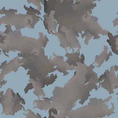 Farklı tonlarda kentsel kamuflaj. Giysi, arkaplan, arkaplan ya da bilgisayar duvar kağıdı için kamuflaj olarak kullanılabilecek renksiz bir desen.