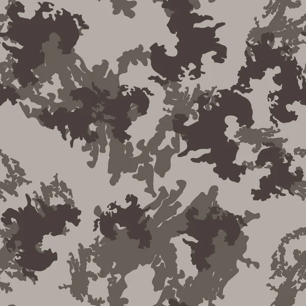 Camouflage Urbain Différentes Nuances Couleurs Est Motif Sans Couture Coloré — Image vectorielle