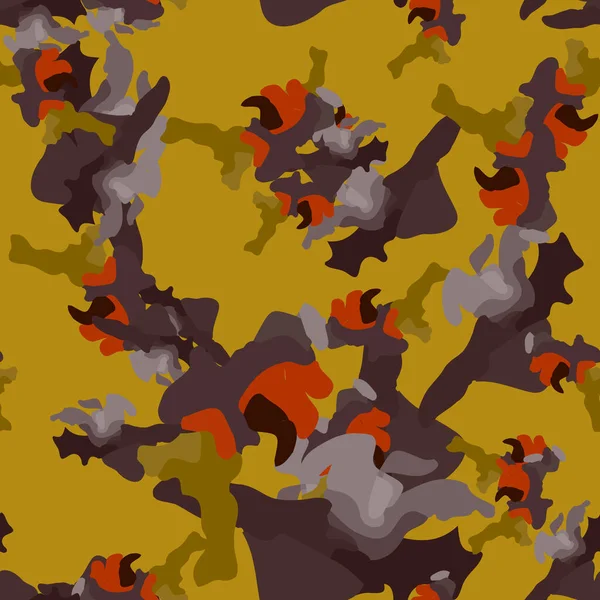 Camouflage Urbain Différentes Nuances Couleurs Est Motif Sans Couture Coloré — Image vectorielle