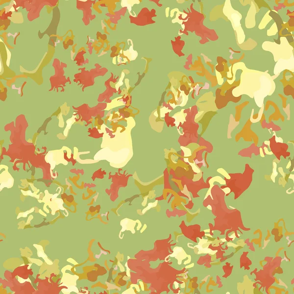 Camouflage Urbain Différentes Nuances Couleurs Est Motif Sans Couture Coloré — Image vectorielle