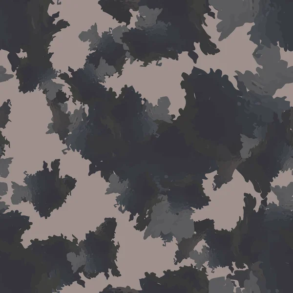 Camouflage Urbain Différentes Nuances Couleurs Est Motif Sans Couture Coloré — Image vectorielle
