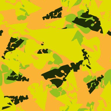 Farklı renklerde şehir kamuflajı. Tekstil, arkaplan ya da arkaplan olarak kullanılabilecek kusursuz desen, bilgisayar duvar kağıdı