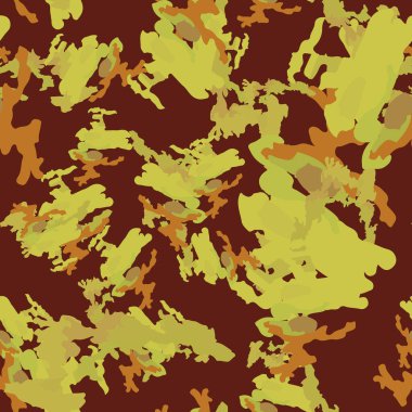 Farklı renklerde şehir kamuflajı. Tekstil, arkaplan ya da arkaplan olarak kullanılabilecek kusursuz desen, bilgisayar duvar kağıdı