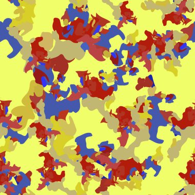 Farklı renklerde şehir kamuflajı. Tekstil, arkaplan ya da arkaplan olarak kullanılabilecek kusursuz desen, bilgisayar duvar kağıdı