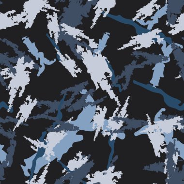 Farklı renklerde şehir kamuflajı. Tekstil, arkaplan ya da arkaplan olarak kullanılabilecek kusursuz desen, bilgisayar duvar kağıdı