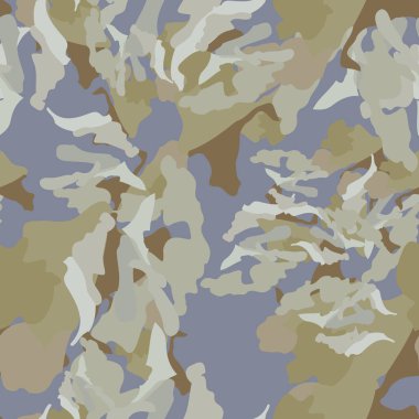 Farklı renklerde şehir kamuflajı. Tekstil, arkaplan ya da arkaplan olarak kullanılabilecek kusursuz desen, bilgisayar duvar kağıdı