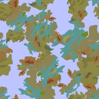 Farklı renklerde şehir kamuflajı. Tekstil, arkaplan veya arkaplan için kamuflaj olarak kullanılabilecek kusursuz desen, bilgisayar duvar kâğıdı