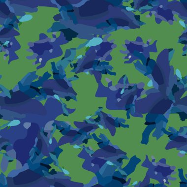 Farklı renklerde şehir kamuflajı. Tekstil, arkaplan veya arkaplan için kamuflaj olarak kullanılabilecek kusursuz desen, bilgisayar duvar kâğıdı