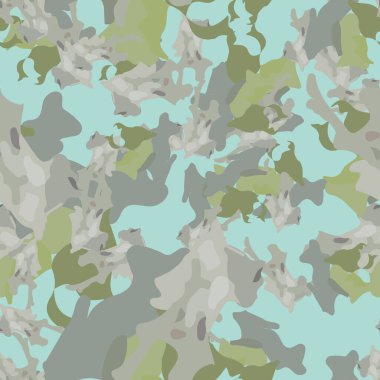 Farklı renklerde şehir kamuflajı. Tekstil, arkaplan veya arkaplan için kamuflaj olarak kullanılabilecek kusursuz desen, bilgisayar duvar kâğıdı