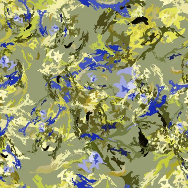 Farklı renklerde şehir kamuflajı. Tekstil, arkaplan veya arkaplan için kamuflaj olarak kullanılabilecek kusursuz desen, bilgisayar duvar kâğıdı