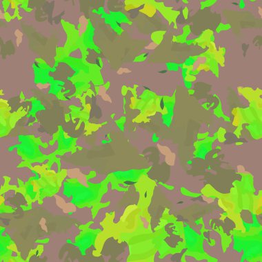 Farklı renklerde şehir kamuflajı. Tekstil, arkaplan veya arkaplan için kamuflaj olarak kullanılabilecek kusursuz desen, bilgisayar duvar kâğıdı