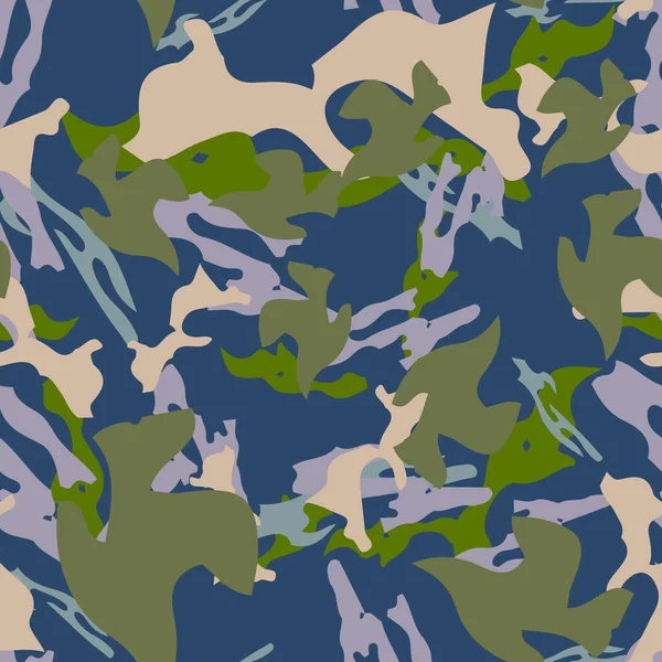 Camouflage Urbain Différentes Couleurs Modèle Sans Couture Qui Peut Être — Image vectorielle