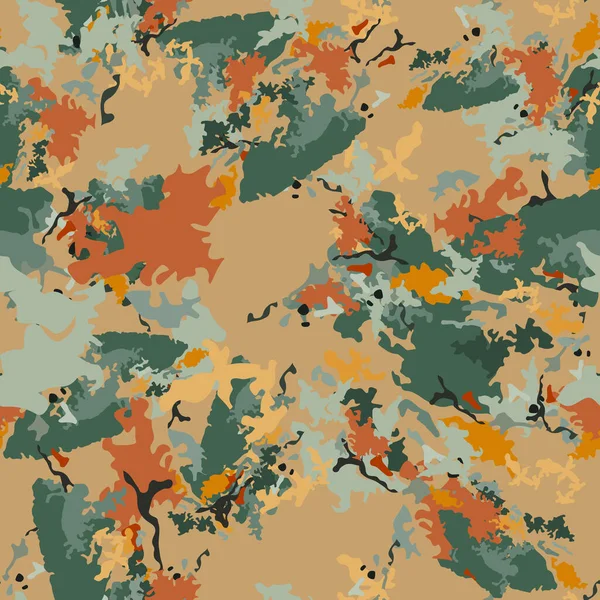 Camouflage Urbain Différentes Couleurs Modèle Sans Couture Qui Peut Être — Image vectorielle