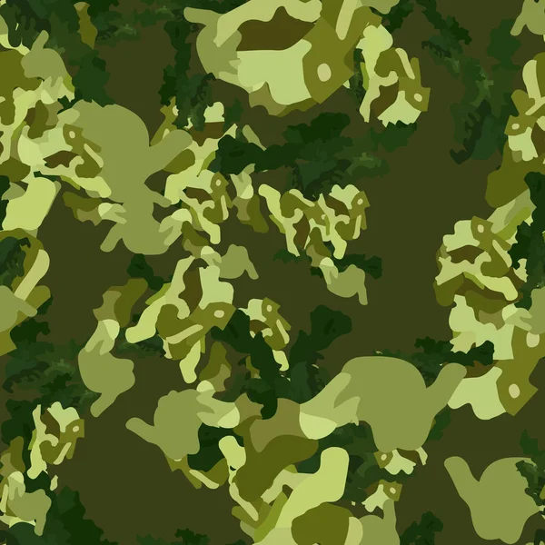 Urban Camouflage Various Colors Seamless Pattern Can Used Camo Print — Stock Vector