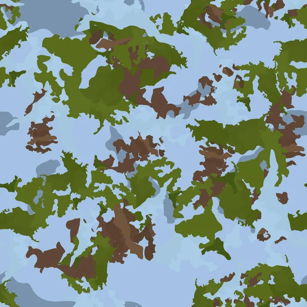 Camouflage Urbain Différentes Couleurs Modèle Sans Couture Qui Peut Être — Image vectorielle