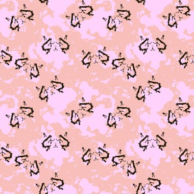 Değişik şekil ve renklerde kentsel tekstil. Arkaplan ya da arkaplan olarak kullanılabilecek kusursuz desen, bilgisayar duvar kağıdı