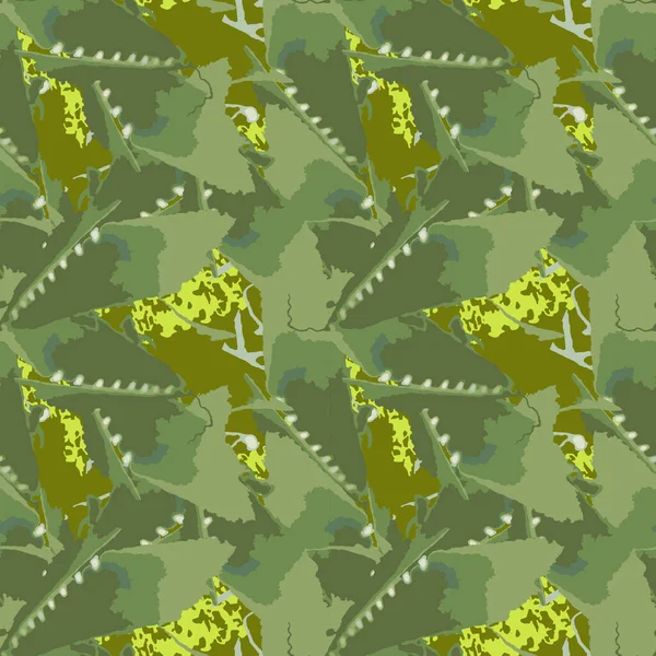 Stedelijke Camouflage Van Verschillende Vormen Kleuren Naadloos Patroon Dat Kan — Stockvector