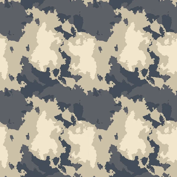 Camouflage Urbain Différentes Formes Couleurs Modèle Sans Couture Qui Peut — Image vectorielle