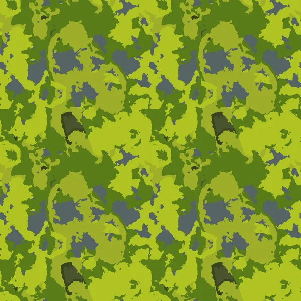 Urban Camouflage Various Shapes Colors Seamless Pattern Can Used Textile — Stock Vector