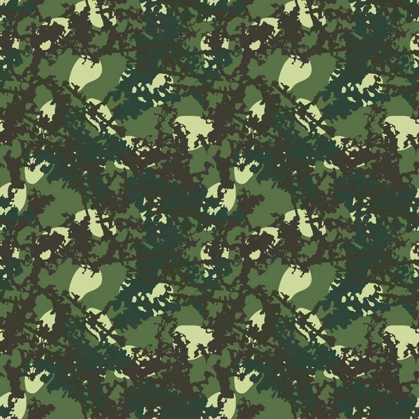Stedelijke Camouflage Van Verschillende Vormen Kleuren Naadloos Patroon Dat Kan — Stockvector