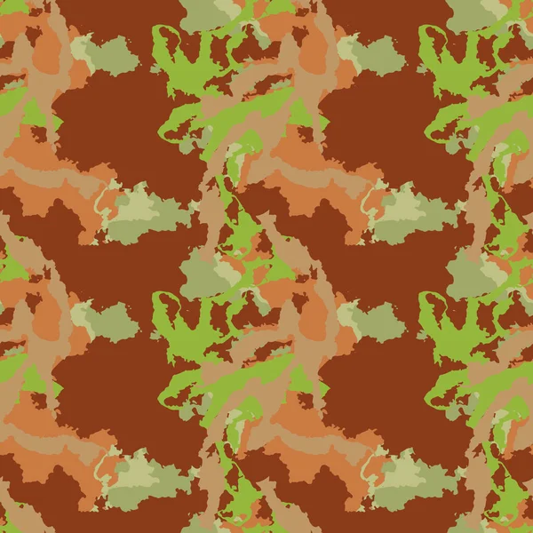 Camouflage Urbain Différentes Formes Couleurs Modèle Sans Couture Qui Peut — Image vectorielle