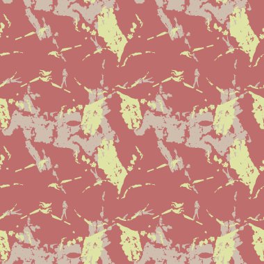 Çeşitli şekil ve renklerin soyut şablon tasarımı. Tekstil, arkaplan veya duvar kağıdı olarak kullanılabilen kusursuz vektör deseni