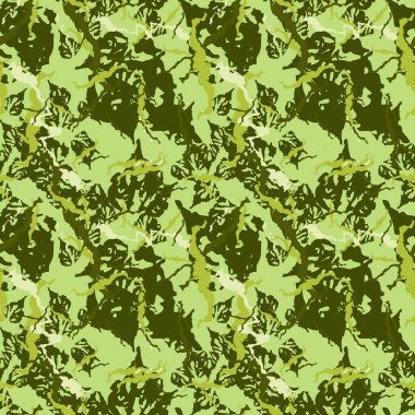 Çeşitli şekil ve renklerin soyut şablon tasarımı. Tekstil, arkaplan veya duvar kağıdı olarak kullanılabilen kusursuz vektör deseni