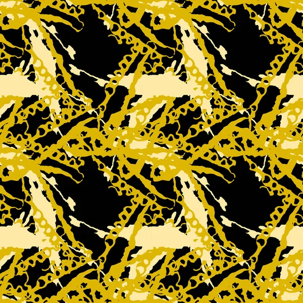 Çeşitli şekil ve renklerin soyut şablon tasarımı. Tekstil, arkaplan veya duvar kağıdı olarak kullanılabilen kusursuz vektör deseni