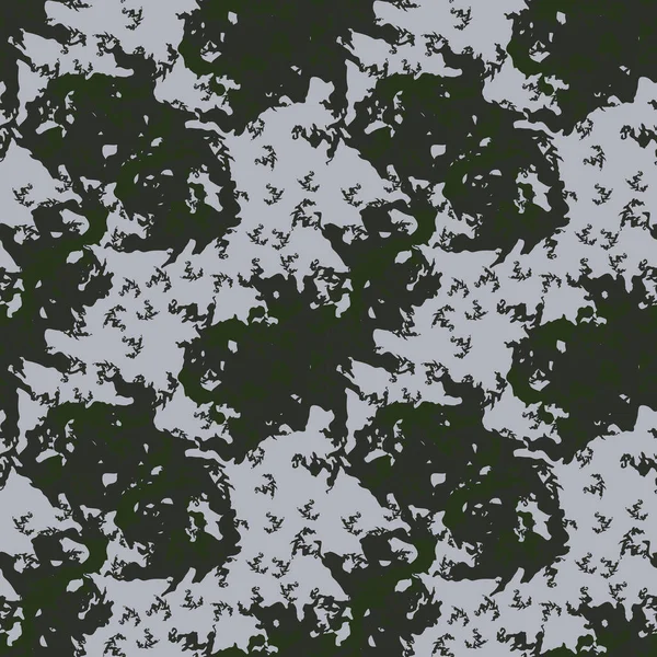 Urban Camouflage Template Van Verschillende Vormen Kleuren Naadloos Patroon Dat — Stockvector