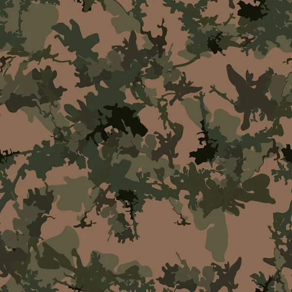 Modèle Camouflage Urbain Différentes Formes Couleurs Modèle Sans Couture Qui — Image vectorielle