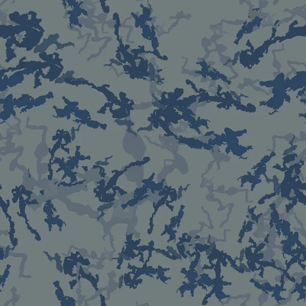 Urban Camouflage Template Van Verschillende Vormen Kleuren Naadloos Patroon Dat — Stockvector