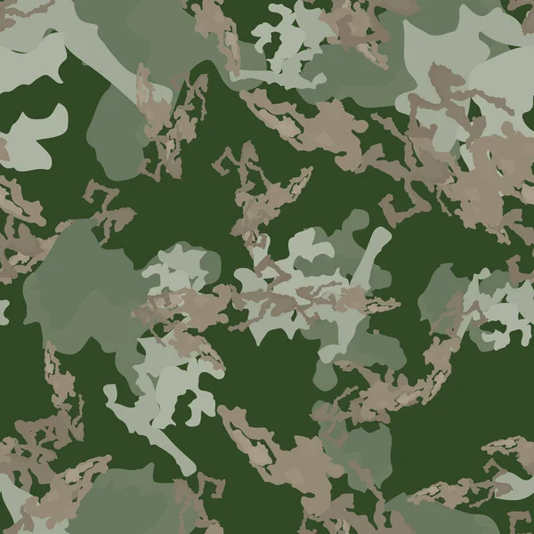 Modèle Camouflage Urbain Différentes Formes Couleurs Modèle Sans Couture Qui — Image vectorielle